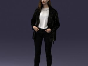 000125 Fashion girl 0425 3dp 3D Print Model