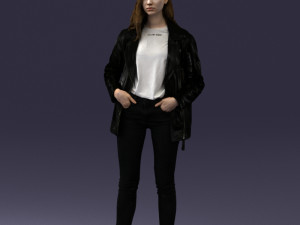 000125 Fashion girl 0425 3dp 3D-printmodel