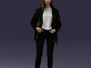 000125 Fashion girl 0425 3dp 3D-printmodel