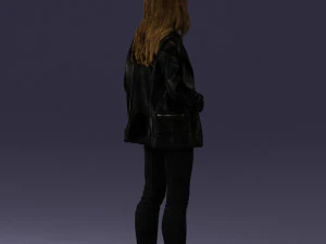000125 Fashion girl 0425 3dp 3D Print Model