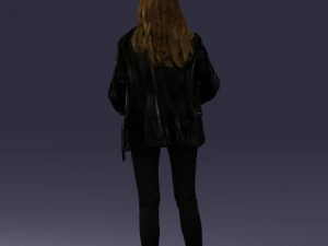 000125 Fashion girl 0425 3dp 3D Print Model