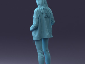 000125 Fashion girl 0425 3dp 3D-printmodel