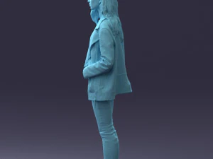 000125 Fashion girl 0425 3dp 3D Print Model