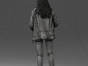 000125 Fashion girl 0425 3dp 3D Print Model