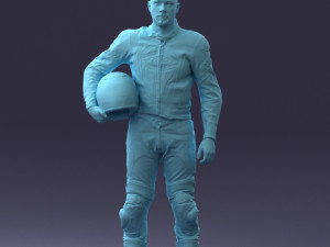 000145 Professional Motorcycle Racer 0709 Modello 3D