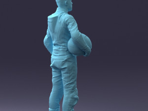 000145 Professional Motorcycle Racer 0709 Modello 3D