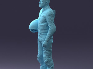 000145 Professional Motorcycle Racer 0709 Modello 3D
