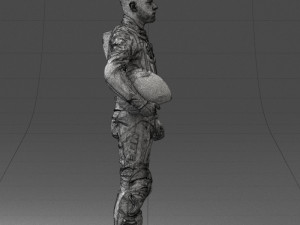 000145 Professional Motorcycle Racer 0709 Modello 3D