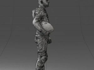 000145 Professional Motorcycle Racer 0709 3dp 3D Print Model