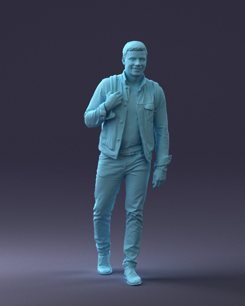 3d model man