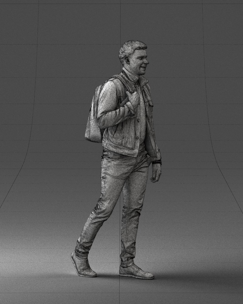 3d model man