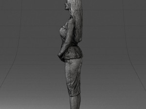 fashion woman posed scanned model 0714-7 3d print ready 3D Print Model
