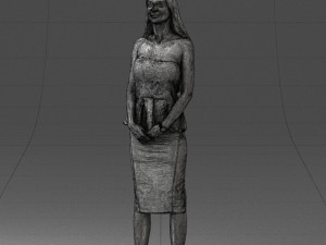 fashion woman posed scanned model 0714-7 3d print ready 3D Print Model