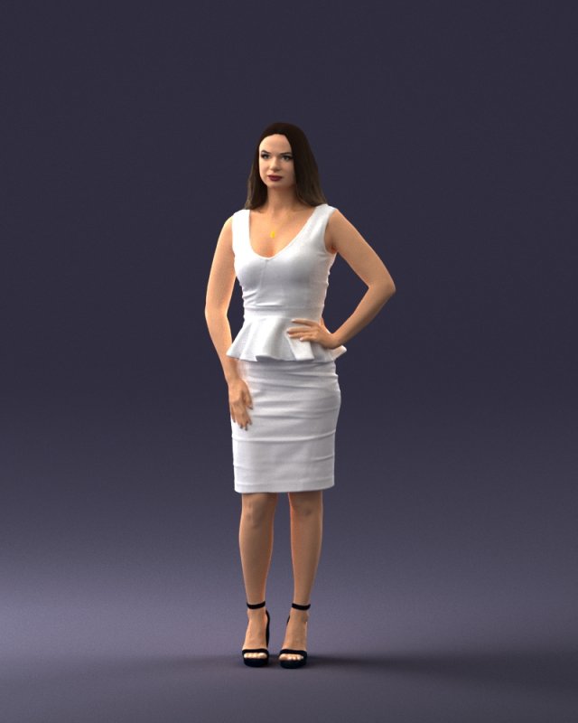 Pencil skirt dress 3d hotsell