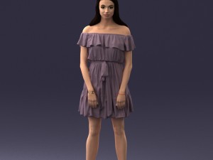 fashion woman 0714-13 3d print ready 3D Print Model