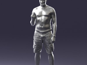 tatoo man 0817 3D Model