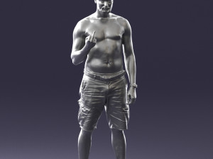 tatoo man 0817 3D Model