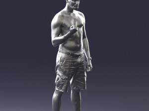 tatoo man 0817 3D Model