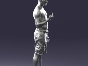 tatoo man 0817 3D Model