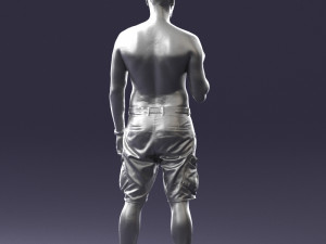 tatoo man 0817 3D Model