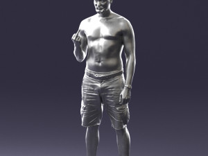 tatoo man 0817 3D Model