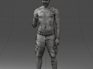 tatoo man 0817 3D Model