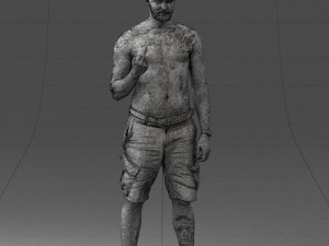 tatoo man 0817 3D Model