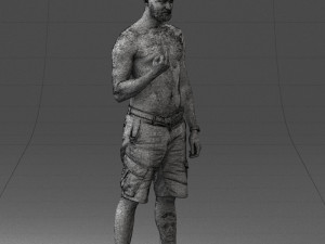 tatoo man 0817 3D Model
