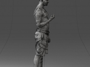 tatoo man 0817 3D Model