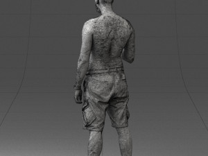 tatoo man 0817 3D Model