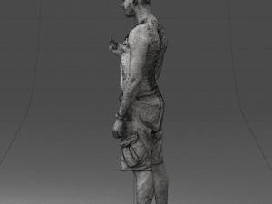 tatoo man 0817 3D Model