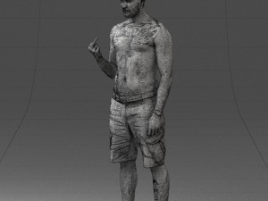 tatoo man 0817 3D Model