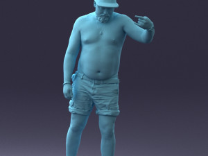 tatoo man 0824 3d print ready Modèles 3D en vedette