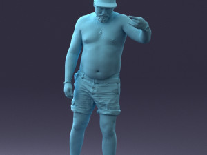 tatoo man 0824 3d print ready Modèles 3D en vedette