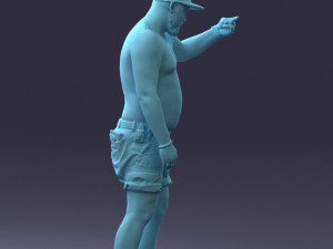 tatoo man 0824 3d print ready Modèles 3D en vedette
