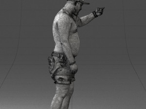 tatoo man 0824 3d print ready Modèles 3D en vedette