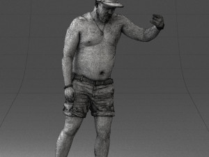 tatoo man 0824 3d print ready Modèles 3D en vedette
