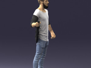 man in casual 1024 3Dモデル