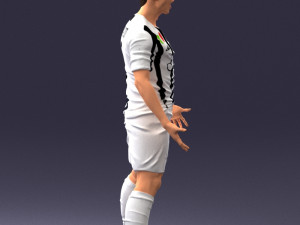 soccer player 1123-2 Model 3D