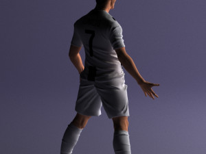 soccer player 1123-2 Model 3D