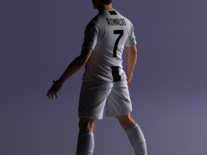 soccer player 1123-2 Model 3D