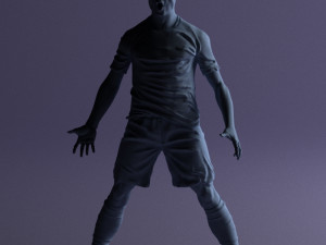 soccer player 1123-2 Model 3D