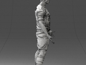 soccer player 1123-2 Model 3D