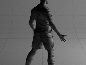 soccer player 1123-2 Model 3D