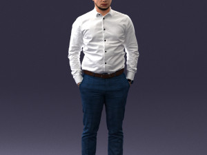 male manager 0116-2 3d print ready 3D Принт Модель