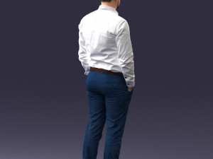 male manager 0116-2 3d print ready 3D Принт Модель