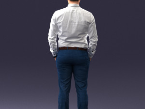 male manager 0116-2 3d print ready 3D Принт Модель