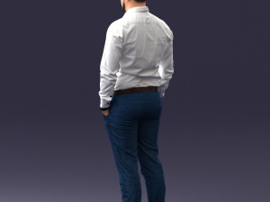 male manager 0116-2 3d print ready 3D Принт Модель