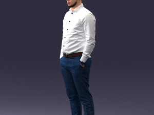 male manager 0116-2 3d print ready 3D Принт Модель
