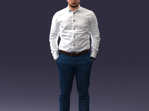 male manager 0116-2 3d print ready 3D Принт Модель